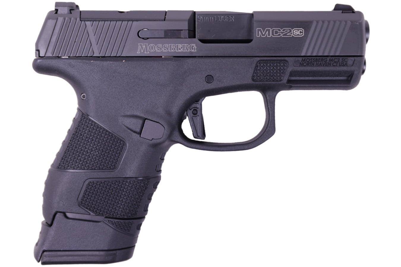 Mossberg MC2sc 9mm Optic Ready Subcompact Pistol with Three Magazines (No Manual Safety)